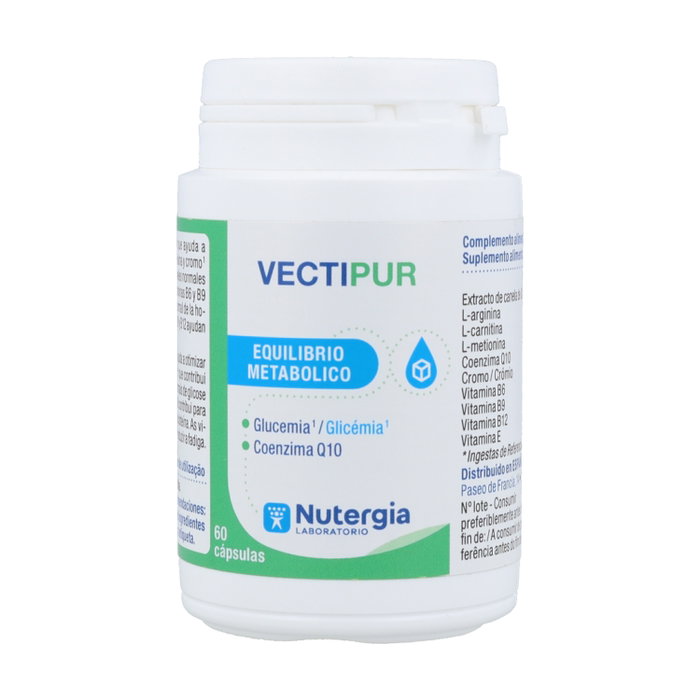 Nutergia Vecti Pur 60 cápsulas Complemento Alimentario Regulador Cardiovascular Nutergia Vecti Pur 60 cápsulas Complemento Alimentario Regulador Cardiovascular