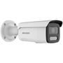 Hikvision DS-2CD2047G2-LU Cámara IP Bullet 4MP ColorVu 2.8mm WDR H.265+ IP67 Audio Alarma Micro Luz Disuasoria 60m