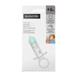 Suavinex Limpiador Nasal Aspirador de Mocos para Bebés a Partir de 6 Meses - 1 Unidad
