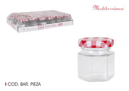 Mediterraneo Tarrito Vidrio Multiusos 45 cc 4.5x4.5x5 cm (96 Unidades)