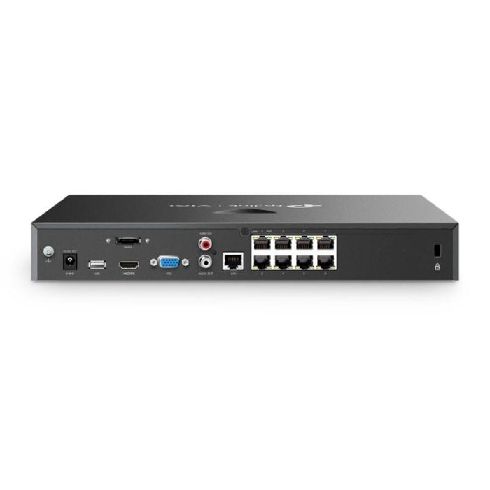 TP-Link VIGI NVR2008H-8MP NVR de 8 canales PoE+ TP-Link VIGI NVR2008H-8MP NVR de 8 canales PoE+