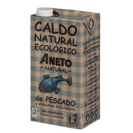 ANETO Caldo de Pescado con Verduras Ecológicas 1L