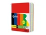 Liderpapel Cuaderno Espiral A4 Wonder Tapa Plástica 80 Hojas 90g Cuadro 4mm con Margen Pack 6 Colores Surtidos