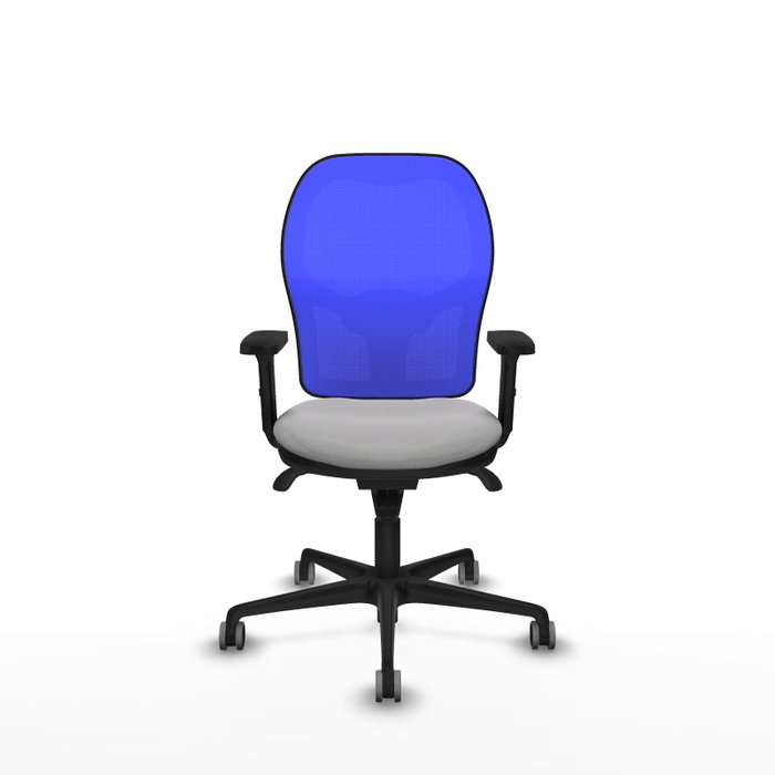 PIQUERAS Y CRESPO Silla de oficina Jorquera Gris claro y Azul