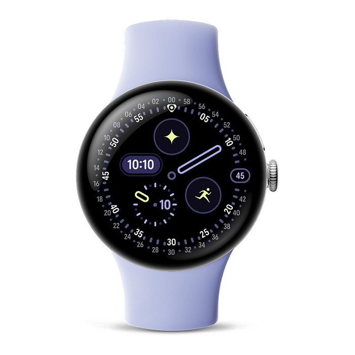 Google Pixel Watch 4 LTE 41mm Plata/Púrpura