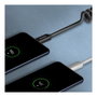 Axagon BUCM-AM10TB Twister Cable USB-C a USB-A 2.0, 0,6m, negro