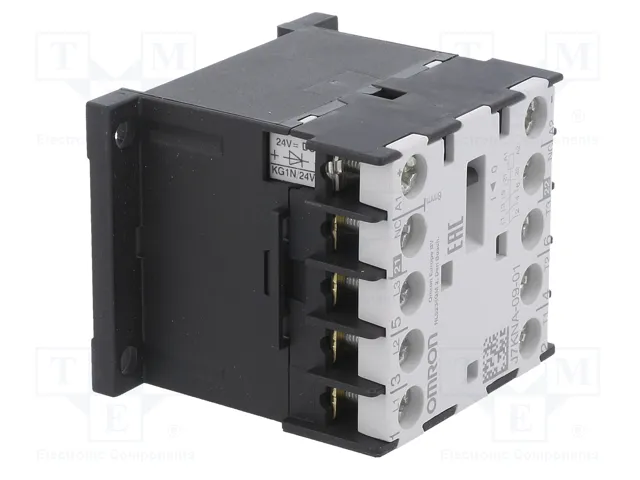 OMRON J7KNA Contactor 3-polar 9A 24VDC NC