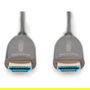 Digitus AK-330126-150-S Cable HDMI AOC Híbrido Fibra Óptica UHD 8K 15m Negro