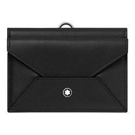Montblanc MB131255 Tarjetero de Piel Negro