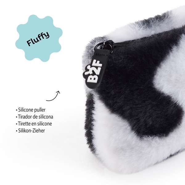 Apli Portatodo Peluche Moo&Go Negro B2F