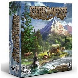Sierra West Juego de Mesa Estratégico en Español 2-4 Jugadores 45-60 Minutos