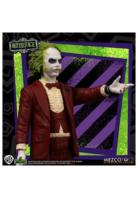 Mezco Toyz Figura Beetlejuice Red Tux 5 Points 9,5 cm