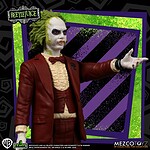 Mezco - Figura Beetlejuice Red Tux - 9.5 cm - Línea 5 Points - Coleccionable - Inspirada en la película Beetlejuice (1988) - Incluye cabeza intercambiable Mezco - Figura Beetlejuice Red Tux - 9.5 cm - Línea 5 Points - Coleccionable - Inspirada en la película Beetlejuice (1988) - Incluye cabeza intercambiable