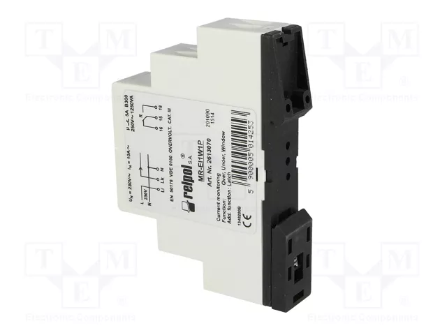 RELPOL Relé de monitorización de corriente MR-EI1W1P 230VAC