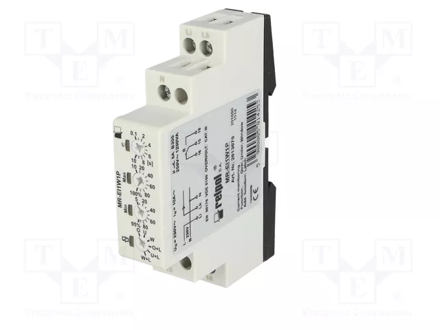 RELPOL Relé de monitorización de corriente MR-EI1W1P 230VAC