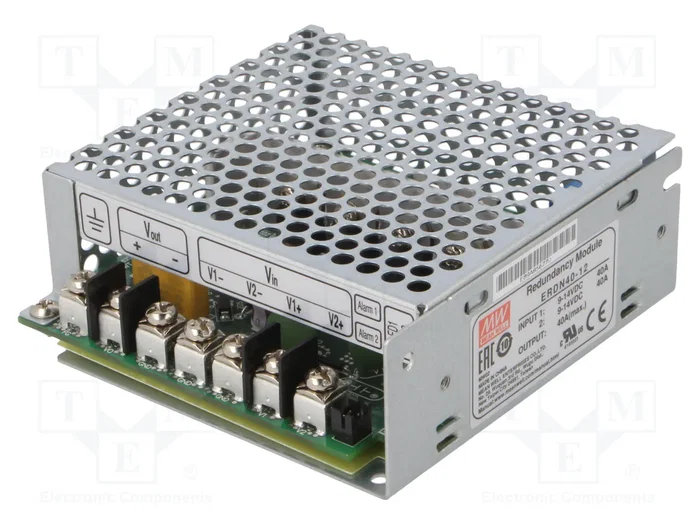 MEAN WELL ERDN40-12 Módulo de redundancia 12V DC 40A MEAN WELL ERDN40-12 Módulo de redundancia 12V DC 40A