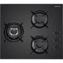 Daewoo BH6GKR21BNL Placa de Gas de 3 Fuegos, 60 cm, Negra