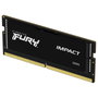Kingston FURY Impact 32GB (2x16GB) DDR5 6000MT/s CL38 SODIMM Memoria RAM para Portátil con XMP