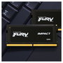 Kingston FURY Impact 32GB (2x16GB) DDR5 6000MT/s CL38 SODIMM Memoria RAM para Portátil con XMP