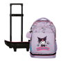 JOUMMA BAGS Trolley compacto Retropop Kuromi Hello Kitty extraíble 43cm