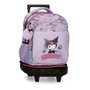 JOUMMA BAGS Trolley compacto Retropop Kuromi Hello Kitty extraíble 43cm