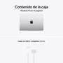 Apple macbook pro 14' m5 10-core cpu 16gb 1tb ssd 10-core gpu plata