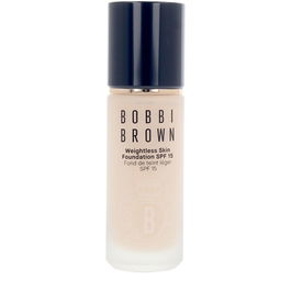 BOBBI BROWN WEIGHTLESS SKIN foundation SPF15 #Neutral Alabaster 30 ml Base de Maquillaje Larga Duración Acabado Mate Hidratante