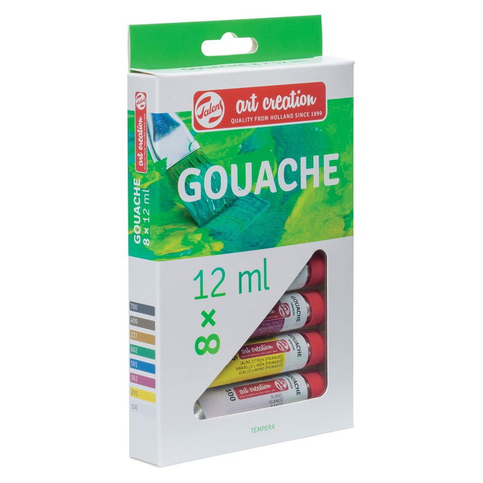 Talens Art Creation Set de Témperas de 8 Tubos de 12 ml