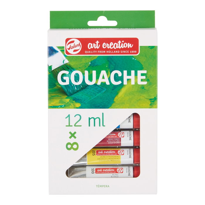 Talens Art Creation Set de Témperas de 8 Tubos de 12 ml