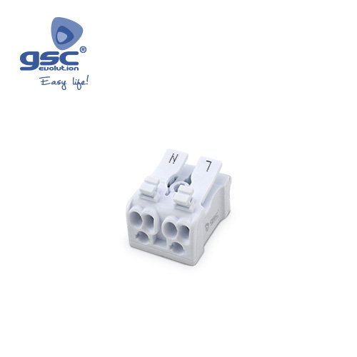 GSC Evolution Bolsa de 5 Terminales de Conexión de 2 Polos 0.5-2.5mm2 GSC Evolution Bolsa de 5 Terminales de Conexión de 2 Polos 0.5-2.5mm2