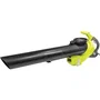 Ryobi RBV3000CESV Aspirador Soplador Triturador 3000W, 16 m³/min, Trituración 16:1 con Bolsa 45L y Cuchilla Metálica