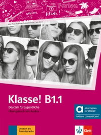 KLETT, Klasse! B1.1 libro de ejercicios - edición híbrida allango