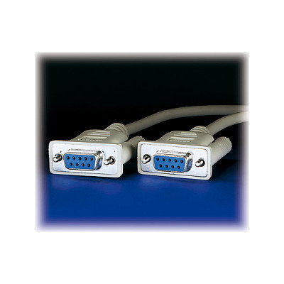 ROLINE 11.01.9030 Cable Serial DB-9 Hembra a DB-9 Hembra Gris 3m ROLINE 11.01.9030 Cable Serial DB-9 Hembra a DB-9 Hembra Gris 3m