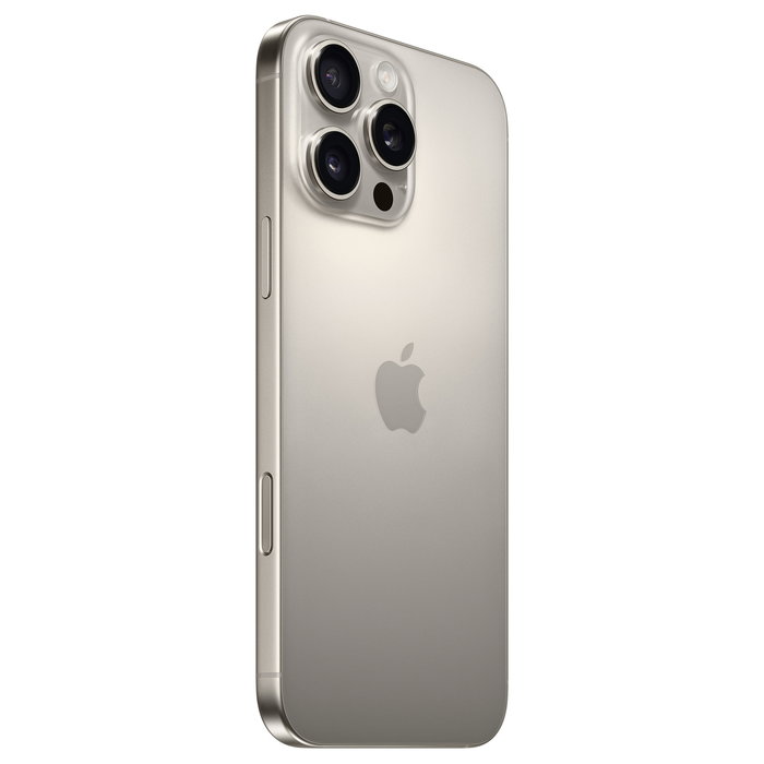 Apple iPhone 16 Pro Max 512GB Titanio Natural - 6.9" Super Retina XDR, 5G, Triple Cámara 48MP con Zoom 5x Óptico, iOS 18, A18 Pro, Resistente al Agua IP68