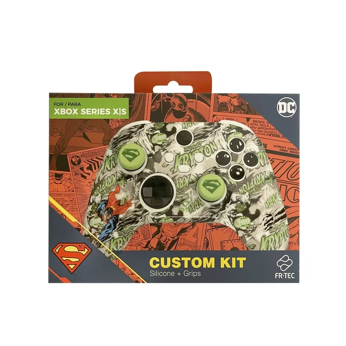 BLADE Gaming Funda de Silicona y Grips con Diseño Superman para Mando de Xbox Series X/S - SUPXBCK - Protección y Mejor Agarre BLADE Gaming Funda de Silicona y Grips con Diseño Superman para Mando de Xbox Series X/S - SUPXBCK - Protección y Mejor Agarre