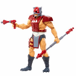 Mattel Figura Masters of the Universe Zodak, figura de acción de 18 cm en PVC con vínculo de poder y efecto Power Attack, serie Netflix He-Man