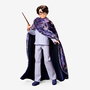 Mattel Harry Potter Hnd81 Muñeco Coleccionable Edición Centenario Warner Bros Harry Potter Pijama Rayas y Capa Invisibilidad 25cm