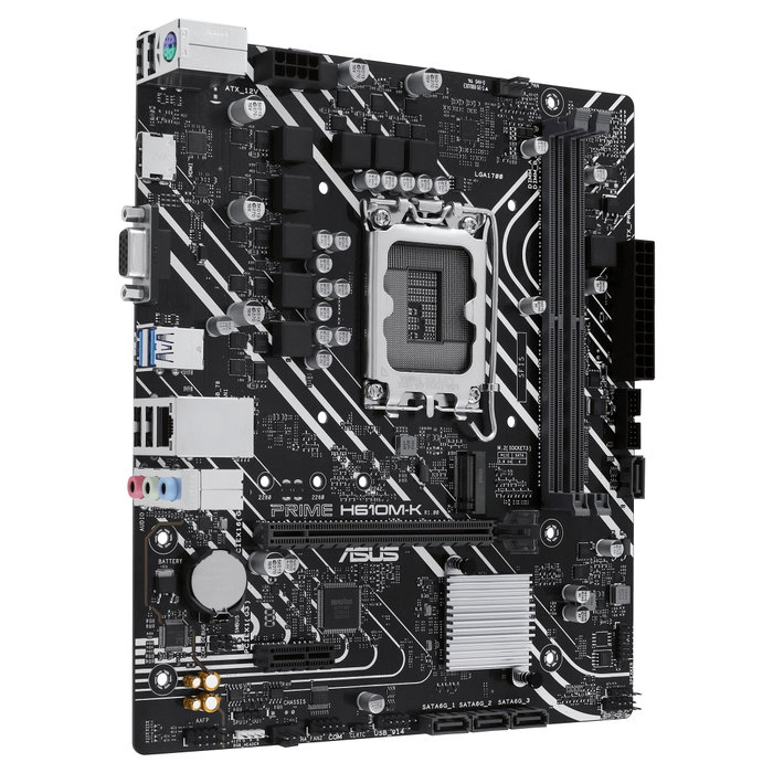ASUS Prime H610M-K DDR5 Micro ATX LGA 1700 ASUS Prime H610M-K DDR5 Micro ATX LGA 1700