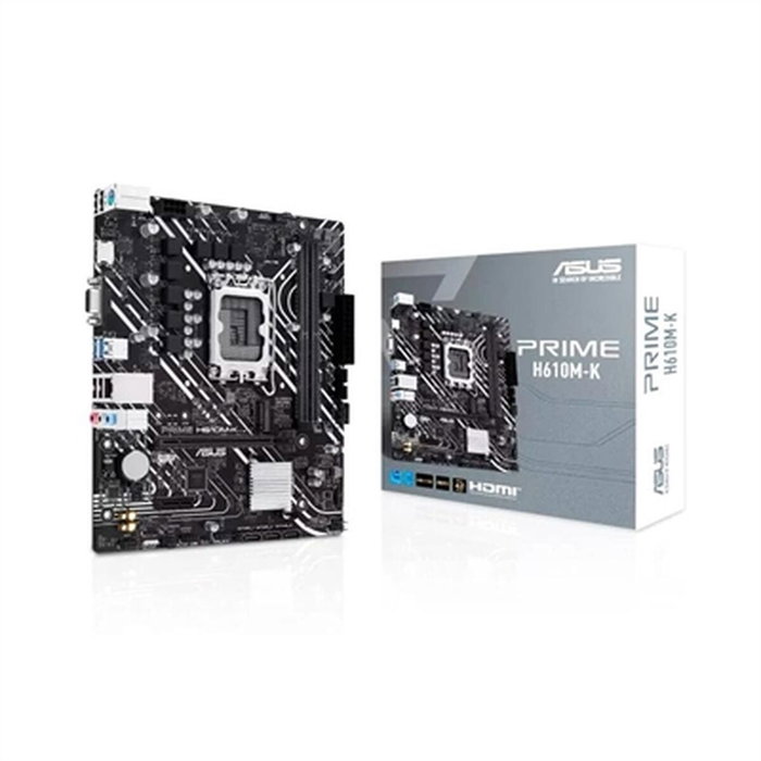 ASUS Prime H610M-K DDR5 Micro ATX LGA 1700 ASUS Prime H610M-K DDR5 Micro ATX LGA 1700