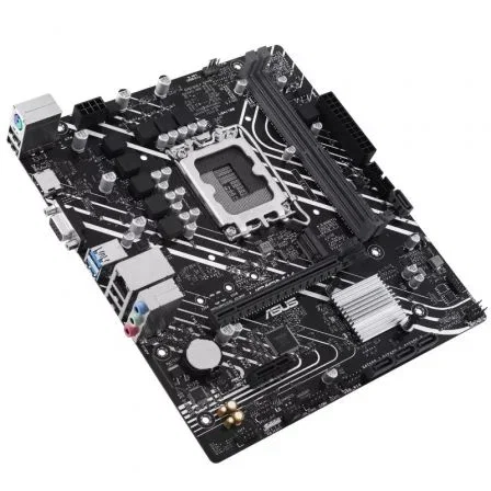 ASUS PRIME H610M-K Placa Base Micro ATX Socket LGA 1700 para Intel Core 13ª y 12ª Generación, DDR5, PCIe 4.0, Ranura M.2, HDMI, Realtek 1 Gb Ethernet