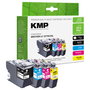 KMP Multipack de cartuchos de tinta compatible con Brother LC3219XLVAL (Negro, Cian, Magenta, Amarillo)