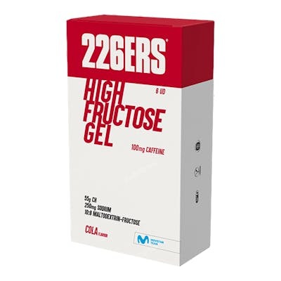 226ERS Estuche 6Ud High Fructose Gel 80Gr Caffeine Cola 100M 226ERS Estuche 6Ud High Fructose Gel 80Gr Caffeine Cola 100M