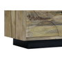 DKD Home Decor Vitrina de Mango y Cristal 90x40x142