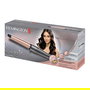 Remington Rizador de pelo CI83V6 con Keratina Protect, temperatura ajustable 150-210 C, calentador cerámico PTC, color negro y oro rosa