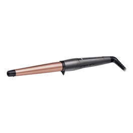 Remington Rizador de pelo CI83V6 con Keratina Protect, temperatura ajustable 150-210 C, calentador cerámico PTC, color negro y oro rosa