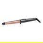 Remington Rizador de pelo CI83V6 con Keratina Protect, temperatura ajustable 150-210 C, calentador cerámico PTC, color negro y oro rosa