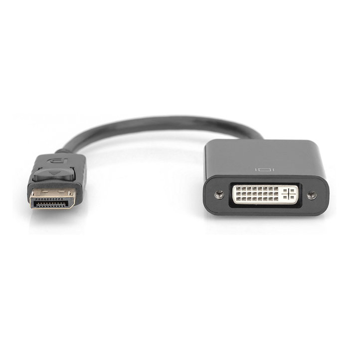 Digitus DA-70837 Adaptador DisplayPort a DVI 0,15m Macho/Hembra Verriegelung