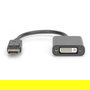 Digitus DA-70837 Adaptador DisplayPort a DVI 0,15m Macho/Hembra Verriegelung