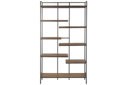 DKD Home Decor Estantería de Hierro y Abeto 100x33x181 Natural Marrón