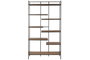 DKD Home Decor Estantería de Hierro y Abeto 100x33x181 Natural Marrón